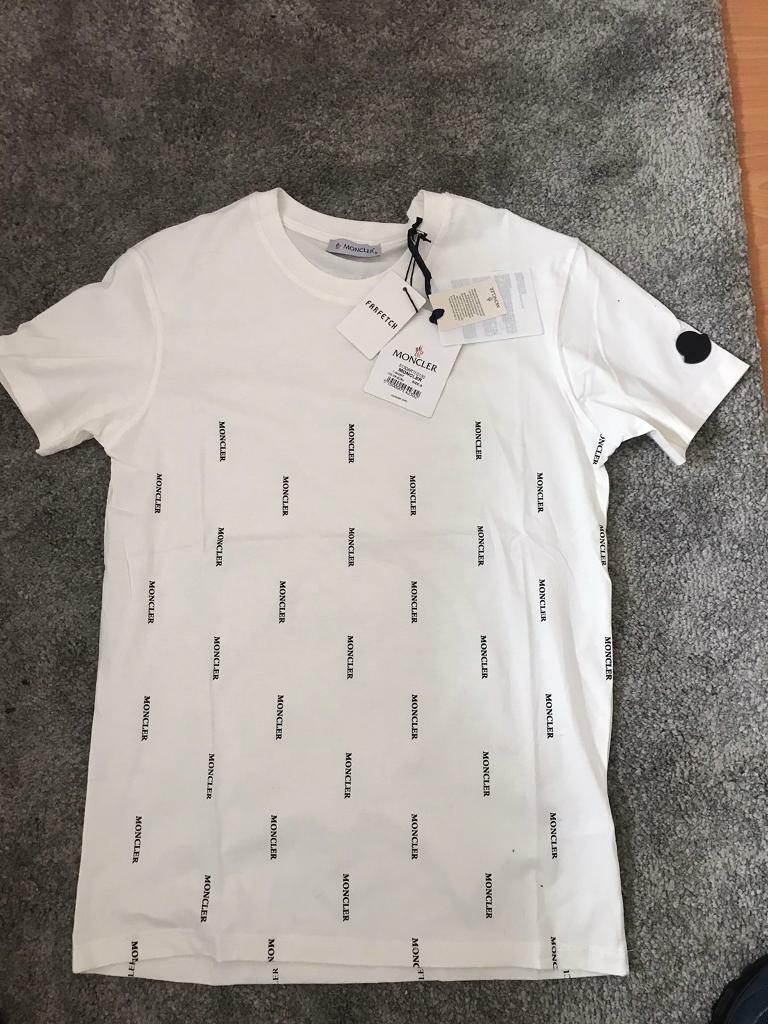 moncler t shirt farfetch